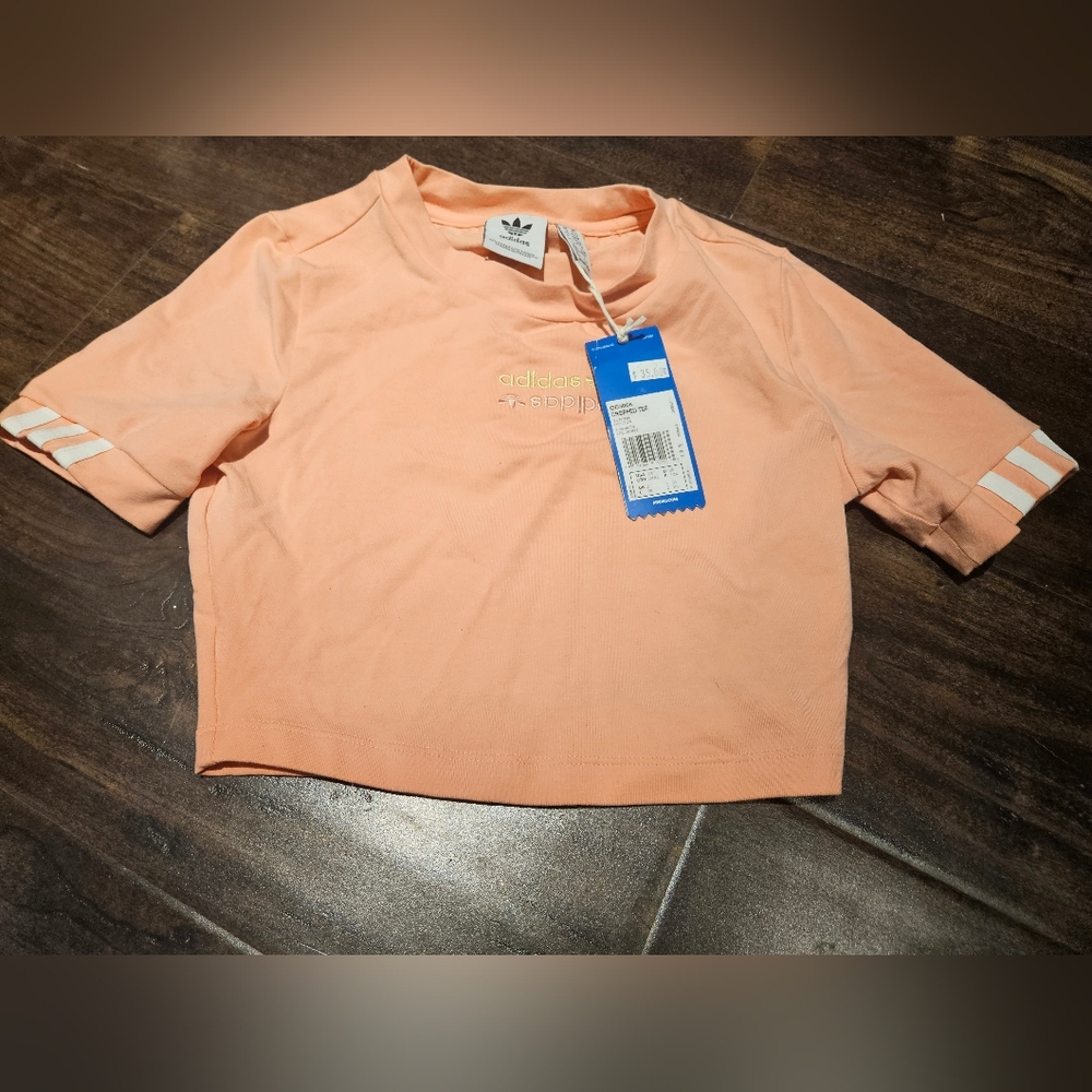 Adidas Womens Cropped Tshirt
